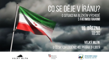 CO SE DĚJE V ÍRÁNU? - O situaci na Blízkém východě s Fatimou Rahimi CO SE DĚJE V ÍRÁNU? - O situaci na Blízkém východě s Fatimou Rahimi