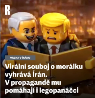 Náš kolega Kevin L. Schwartz poskytl rozhovor pro Týdeník Respekt: Virální souboj o morálku vyhrává Írán. V propagandě mu pomáhají i legopanáčci. Náš kolega Kevin L. Schwartz poskytl rozhovor pro Týdeník Respekt: Virální souboj o morálku vyhrává Írán. V propagandě mu pomáhají i legopanáčci.